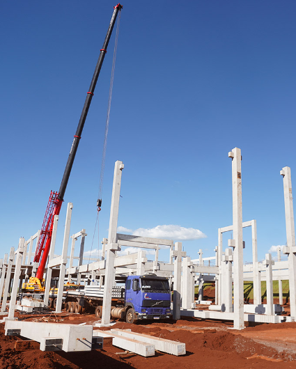 Indústra de Pré-Fabricado de Concreto